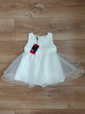 KCL sukienka okazjonalna tiulowa biały błysk 68 1 KCL sukienka okazjonalna tiulowa biały błysk 68 cm