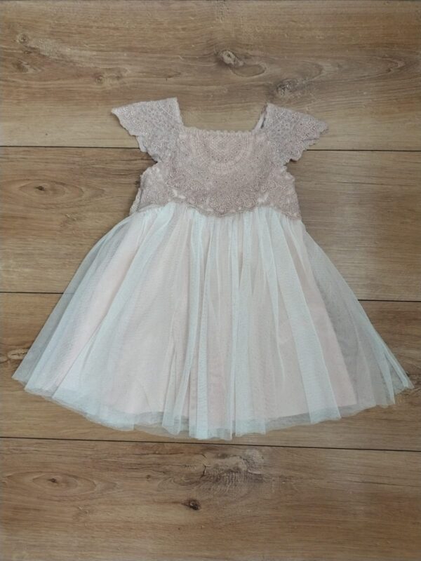 Monsoon - sukienka tiulowa - błysk - 56 - 62 cm