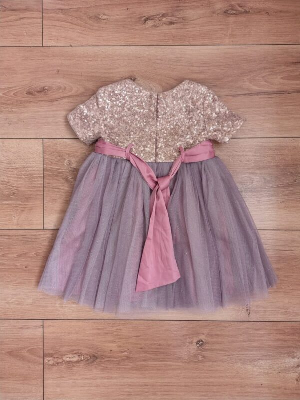 Monsoon - sukienka tiulowa z kwiatem - 74 - 80 cm