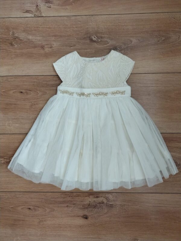 MotherCare - sukienka tiulowa - ecru - 68 - 74 cm