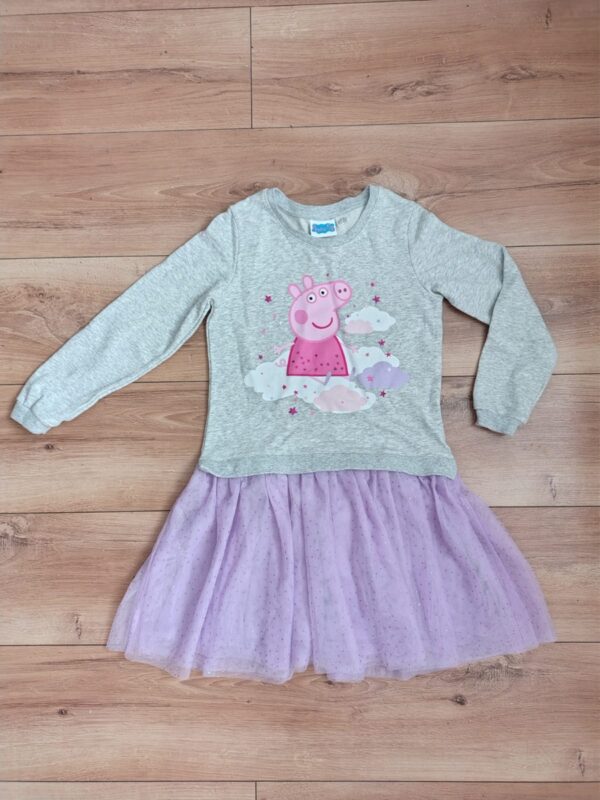 Peppa Pig - sukienka dresowa - 122 - 128 cm