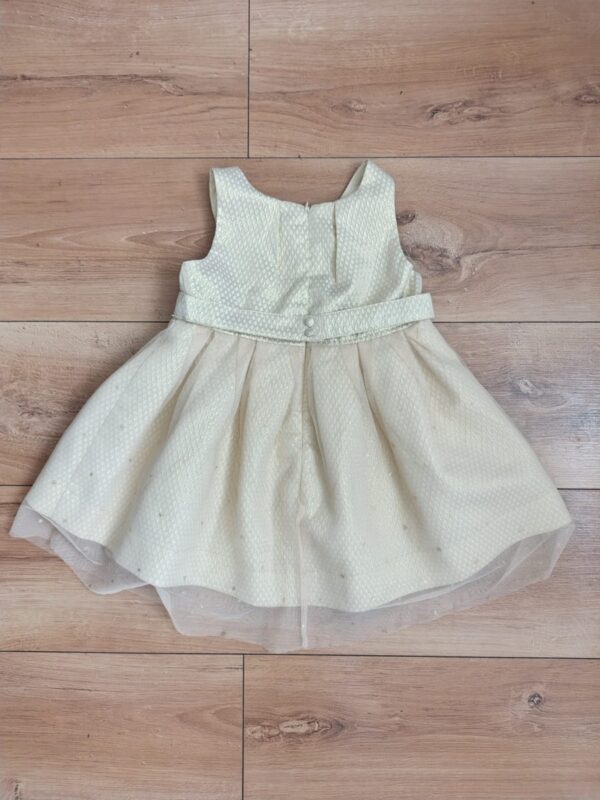 Vertbaudet - sukienka - złota - 98 - 104 cm