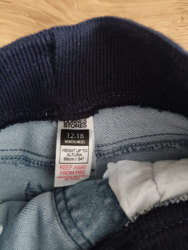 Dunnes Stores - spodnie bawełniane - 80 - 86 cm