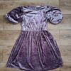H&M - sukienka welurowa - 134 - 140 cm