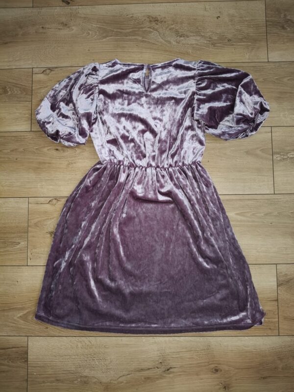 H&M - sukienka welurowa - 134 - 140 cm