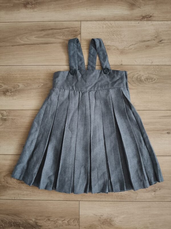 H&M - sukienka plisowana z połyskiem - 122 cm