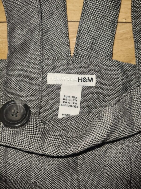 H&M - sukienka plisowana z połyskiem - 122 cm