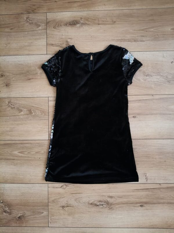 M&S - sukienka welurowa - 116 - 122 cm