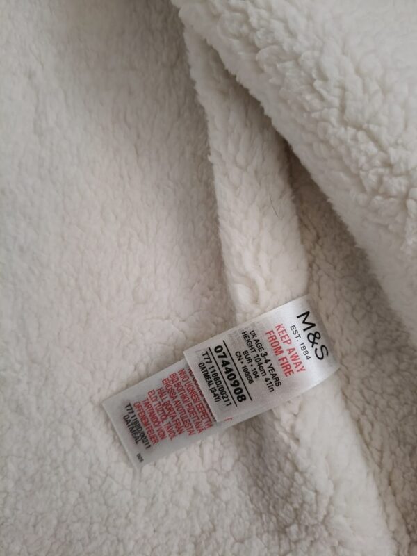 M&S - sweter z kapturem - 104 cm