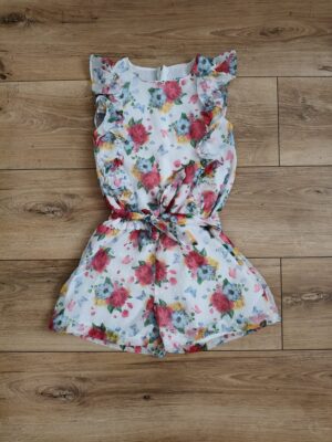 Mayoral - kombinezon w kwiaty - 116 cm