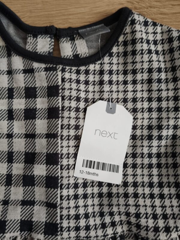 Next - sukienka w kratę - 80 - 86 cm