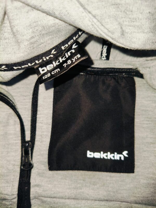 Bekkin - bluza sportowa - rozpinana - 128 cm