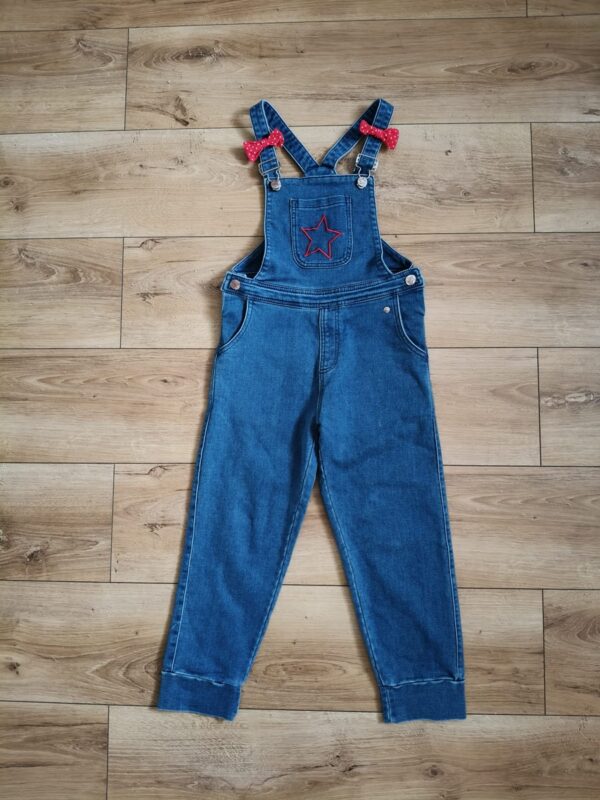 Dyre Parken - spodnie ogrodniczki - 116 cm