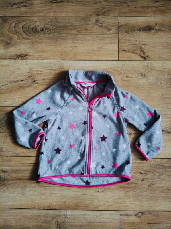 H&M - bluza polarowa - rozpinana - 98 - 104 cm