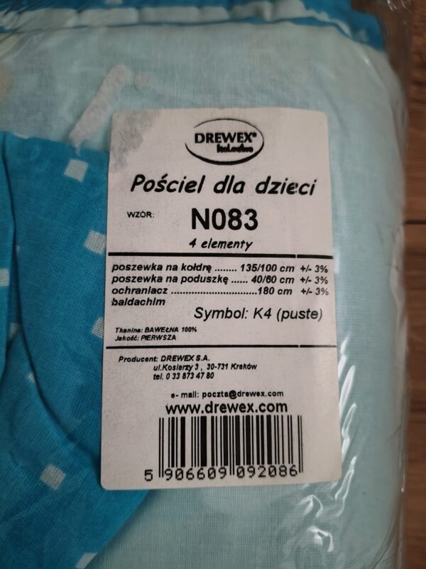 Drewex - komplet do łóżeczka - 135 x 100 cm