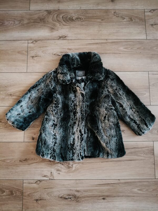 Lindex - kurtka zimowa - futerko - 104 cm