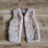 Primark - kamizelka dzianinowa - futerko - 98 cm