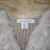 Primark - kamizelka dzianinowa - futerko - 98 cm