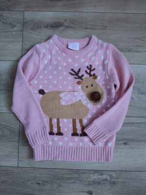 NoName - sweter świąteczny - 116 - 122 cm