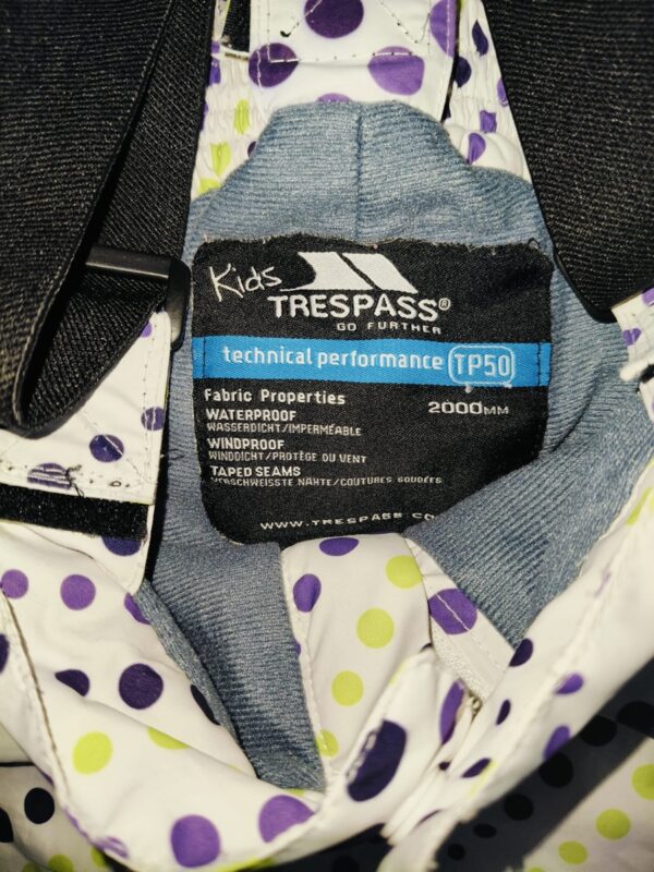 Trespass - spodnie narciarskie - 98 - 104 cm