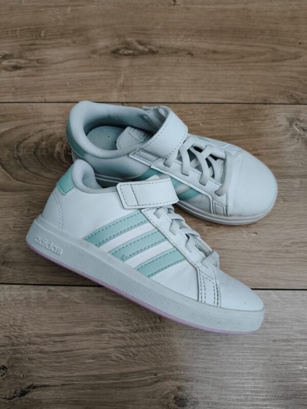 Adidas - sneakersy sportowe - buty na rzep - roz. 28