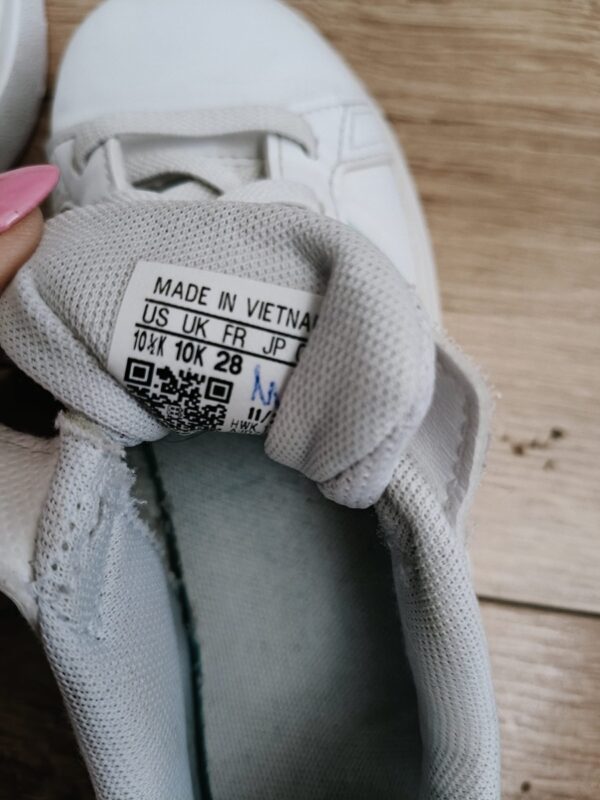 Adidas - sneakersy sportowe - buty na rzep - roz. 28