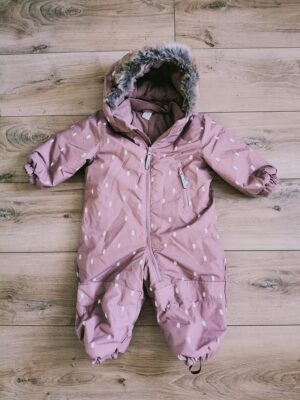 H&M - kombinezon zimowy różowy