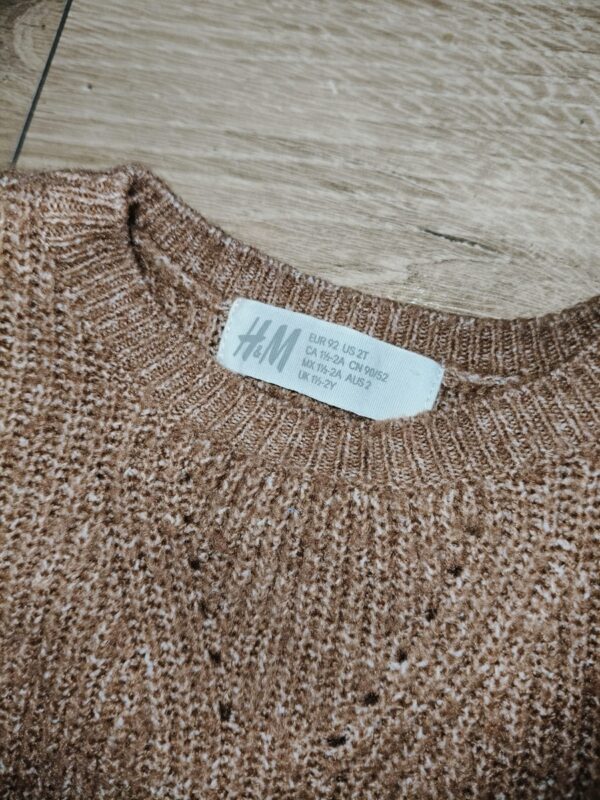 H&M - sukienka dzianinowa - 92 cm