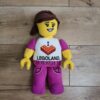 Lego - maskotka - ludzik lego - dziewczynka