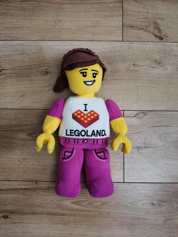 Lego - maskotka - ludzik lego - dziewczynka