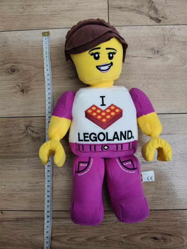 Lego - maskotka - ludzik lego - dziewczynka